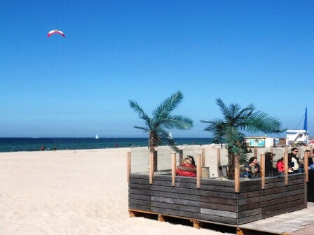 Strandbar am Warnemünder Strand